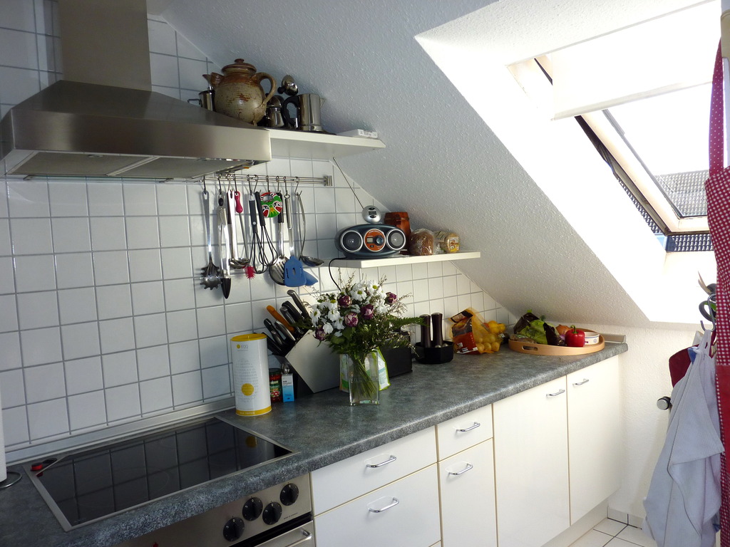 Moderne 4 zi. dachgeschoà wohnung mit balkon und aussicht in ... Wohnung dachgeschoss design